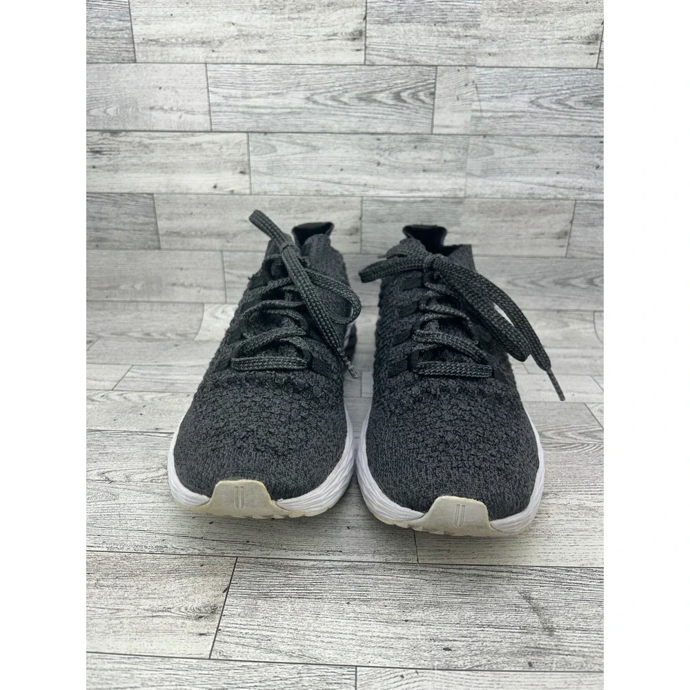 NOBULL Knit Trainers Dark Gray Lace Up Athletic Shoes Men US 13 UK 12.5 EUR 47.5